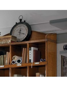 LIBRERIA DIRETTORIO 16 VANI IN LEGNO BASSANO 122X31X219