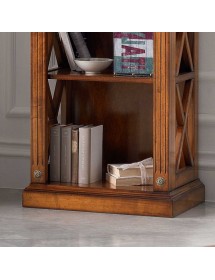 LIBRERIA CLASSICA 5 RIPIANI IN LEGNO BASSANO 62X40X191
