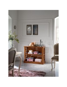 RETRODIVANO LIBRERIA CLASSICO IN LEGNO BASSANO 100X38X81