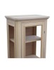 MOBILI 2G - VETRINA 1 ANTA IN LEGNO GREZZO L.60 P.40 H.131 (1102)