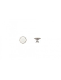 Comodino 3 cassetti legno shabby bianco spazzolato 61x39x64 (2217)