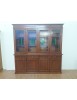 MOBILI 2G - Credenza Con Vetrina In Legno Massello 205 X 42 X 205 ELITE