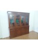 MOBILI 2G - Credenza Con Vetrina In Legno Massello 205 X 42 X 205 ELITE