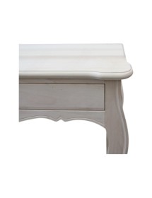 CONSOLLE IN LEGNO LACCATA BIANCO OPACO MISURE L.101 P.38 H.82 (3106)