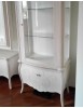 VETRINA IN LEGNO 1 CASSETTO 1 PORTA GREZZO L.88 P.46 H.205 (5006)