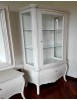 VETRINA IN LEGNO 1 CASSETTO 1 PORTA GREZZO L.88 P.46 H.205 (5006)