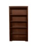 MOBILI 2G - Libreria componibile 10 vani a giorno legno vari colori 200x40x187 vista frontale