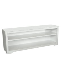 MOBILI 2G - Porta tv 2 vani a giorno legno vari colori 160x40x60 VISTA FRONTALE