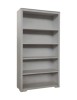 MOBILI 2G - Libreria componibile 5 vani a giorno legno vari colori 100x40x187 vista frontale