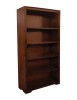 MOBILI 2G - Libreria componibile 5 vani a giorno legno vari colori 100x40x187 vista frontale